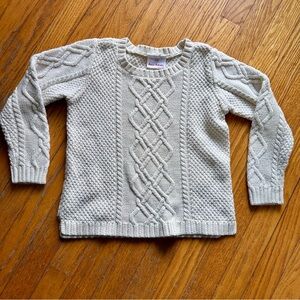 Hanna Andersson cream sweater size 110